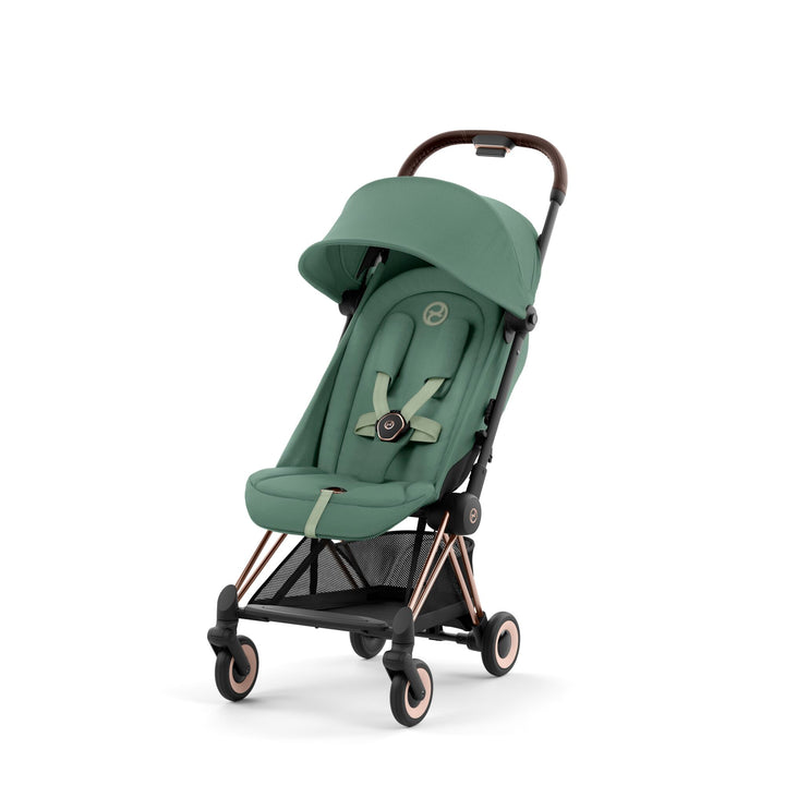 Cybex Coya - Leaf Green (Rose Gold Frame)