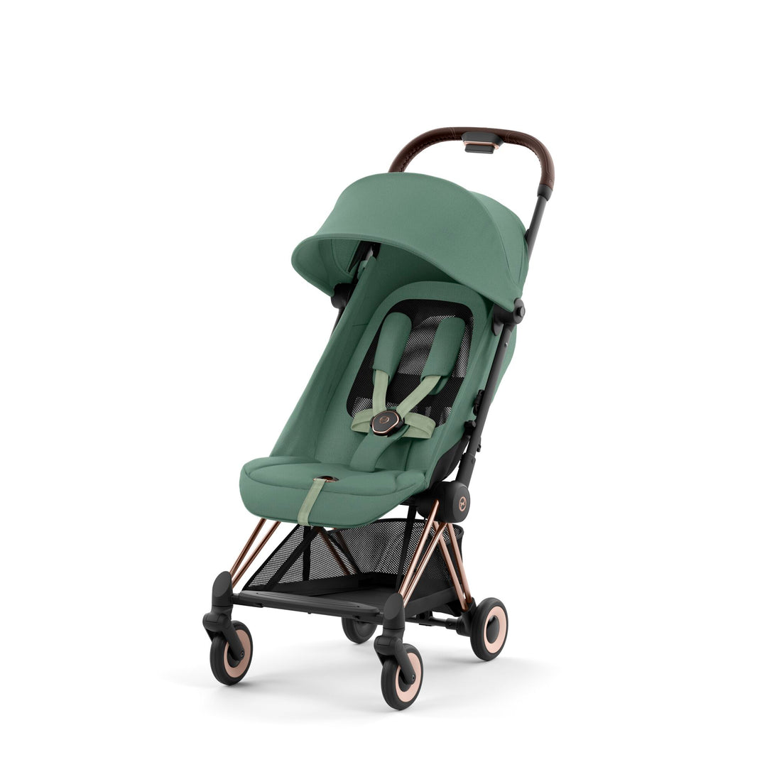 Cybex Coya - Leaf Green (Rose Gold Frame)