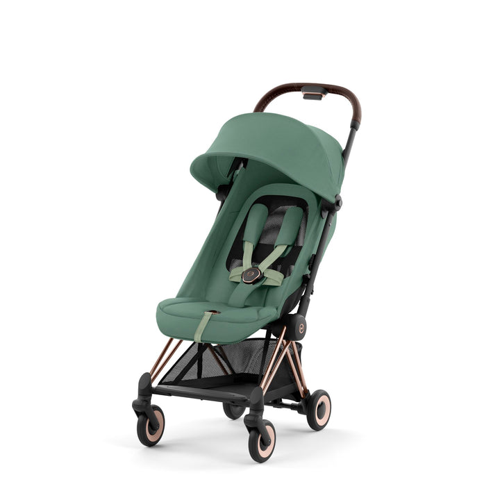 Cybex Coya - Leaf Green (Rose Gold Frame)