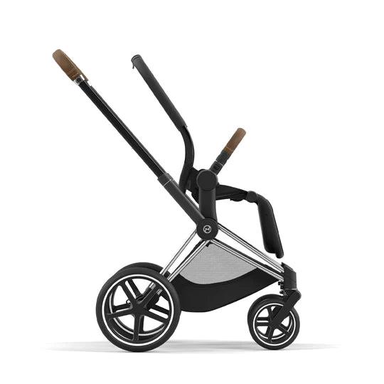 Cybex Priam Frame + Seat Hardpart - Chrome Brown
