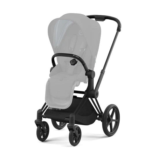 Cybex Priam Frame + Seat Hardpart  - Matt Black