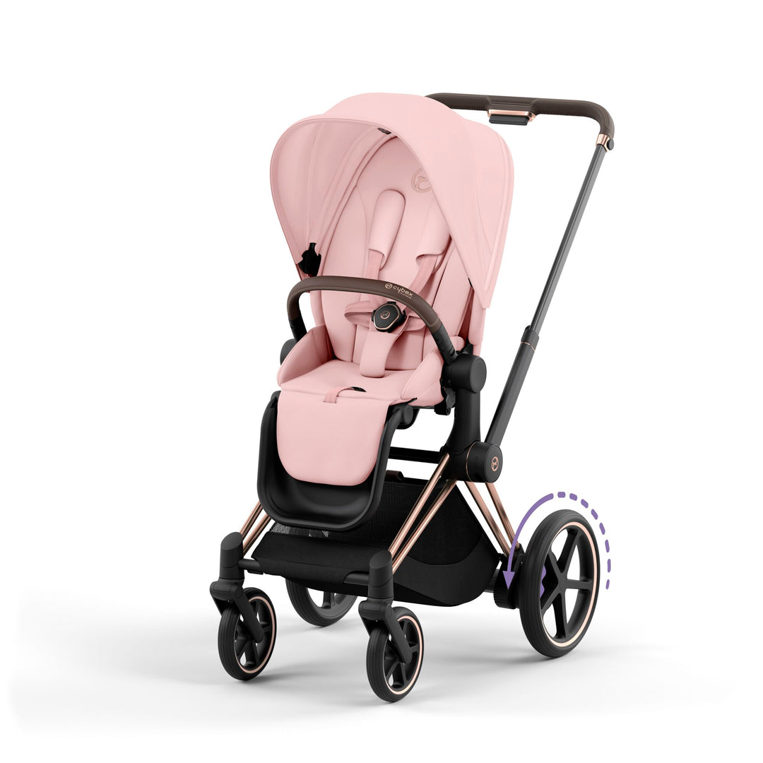 Cybex Stroller Cybex Priam Rosegold In One Stroller Cybex Priam