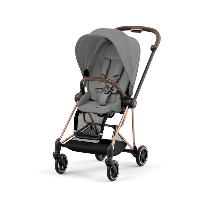 Cybex Platinum Mios Stroller Chrome/Black Frame Manhattan