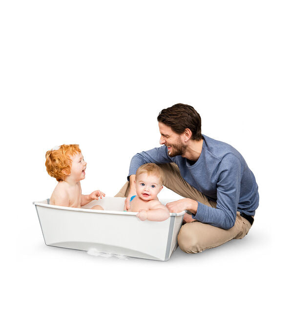 Stokke Flexi Bath X-Large + Free Newborn Support  - White