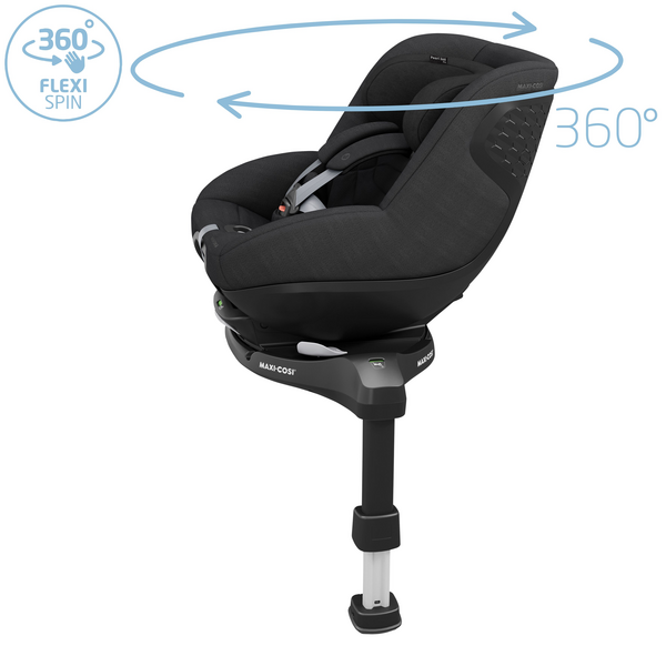 Maxi-Cosi Pearl 360 Pro Car Seat - Authentic Black