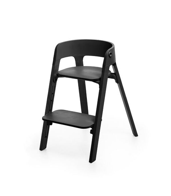 Stokke Steps Chair  - Black/Black